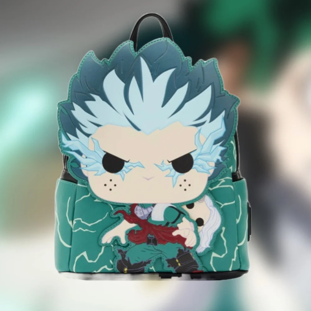 Loungefly My Hero Academia Deku Infinity Cosplay Glow in the Dark Mini Backpack